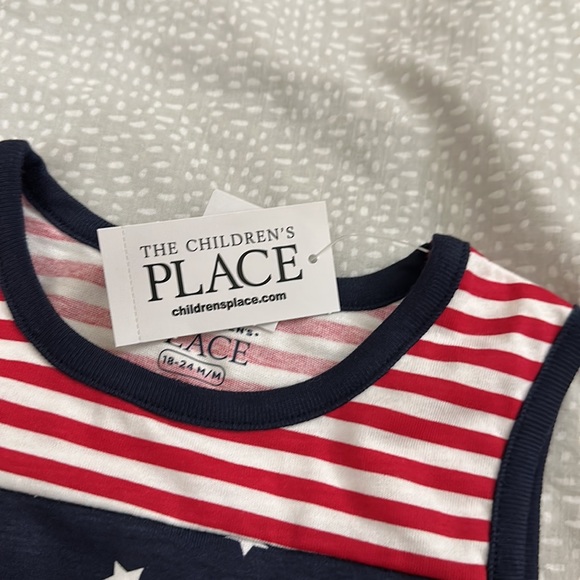 NWT THE CHILDREN’S PLACE TODDLER SUMMER ONE PIECE SIZE 18-24 M - Picture 7 of 9